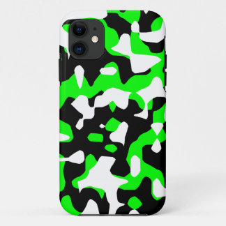 Corey Tiger 80er Neon Camouflage (grün) Case-Mate iPhone Hülle