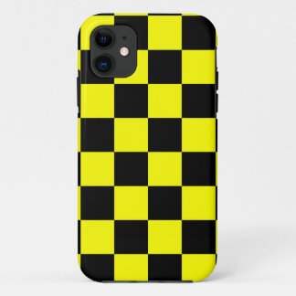 Corey Tiger 80er Neon Checkerboard (Gelb) Case-Mate iPhone Hülle