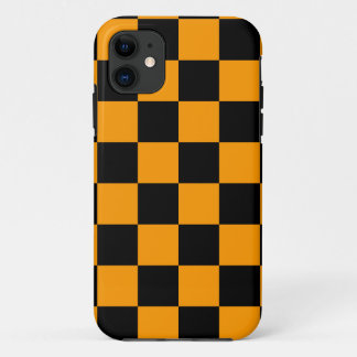 Corey Tiger 80er Neon Checkerboard (Orange) Case-Mate iPhone Hülle