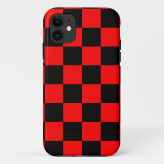 Corey Tiger 80er Neon Checkerboard (rot) Case-Mate iPhone Hülle