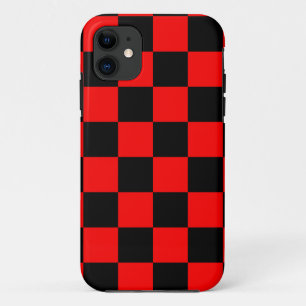 Corey Tiger 80er Neon-Schachbrett (Rot) Case-Mate iPhone Hülle