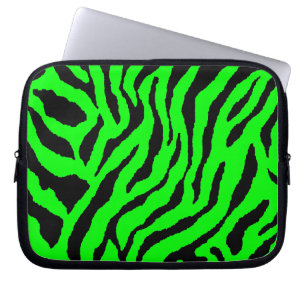 Corey Tiger 80er Neon-Tiger-Druck Laptopschutzhülle
