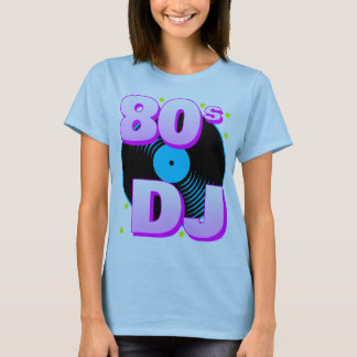 Corey Tiger 80er Retro 80er DJ T - Shirt