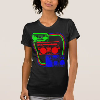 Corey Tiger 80er Retro Boombox Radio T-Shirt