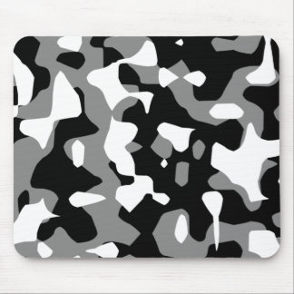 Corey Tiger 80er Retro Gray Camouflage (Camouflage Mousepad