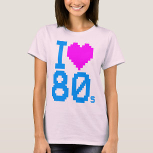 Corey Tiger 80er Retro Ich liebe 80er Shirt
