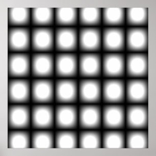 Corey Tiger 80er Retro Op Art Poster