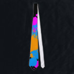 Corey Tiger 80er Retro Paint Spritzer (Multicolor) Krawatte<br><div class="desc">Nur eines von vielen Designs auf einer breiten Palette von Qualitätsprodukten. Suche nach Objekten nach Farbe Andere Corey Tiger Designs</div>