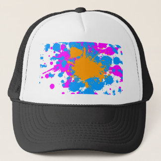 Corey Tiger 80er Retro Paint Spritzer (Multicolor) Truckerkappe