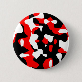 Corey Tiger 80er Retro Red Camouflage (Camouflage) Button
