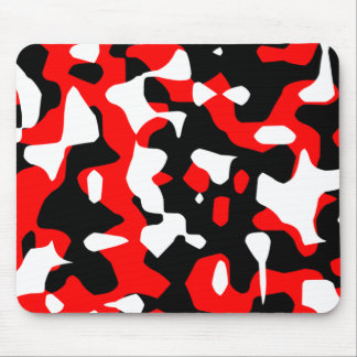 Corey Tiger 80er Retro Red Camouflage (Camouflage) Mousepad