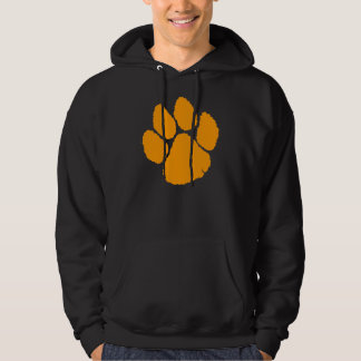 COREY TIGER '80er RETRO TIGER CLAW ORANGE Hoodie