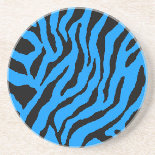 Corey Tiger 80er Retro-Tigerstreifen Getränkeuntersetzer