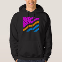 COREY TIGER "80er RETRO USA FLAG NEON