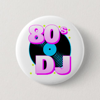 Corey Tiger 80er Retro Vintag 80er DJ Button