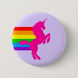 COREY TIGER 80ER RETRO VINTAG RAINBOW UNICORN BUTTON