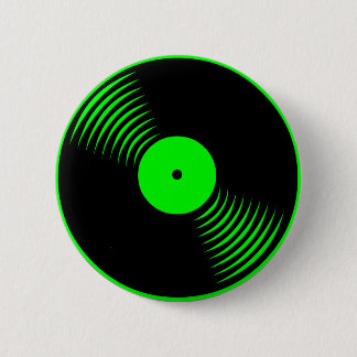 Corey Tiger 80er Retro Vintag Vinyl Record Button