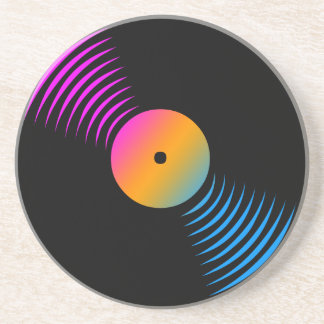 Corey Tiger 80er Retro Vintag Vinyl Record Unterse Getränkeuntersetzer
