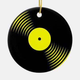 Corey Tiger 80er Retro Vinyl Record Ornament