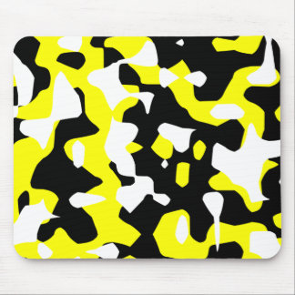 Corey Tiger 80er Retro Yellow Camouflage (Camoufla Mousepad