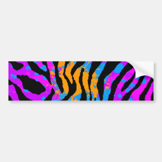 Corey Tiger 80er Spritzer Paint Tiger Streifen Autoaufkleber