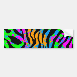 Corey Tiger 80er Spritzer Paint Tiger Streifen Autoaufkleber