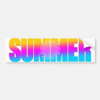 Corey Tiger 80er Summer Sun Autoaufkleber