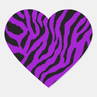 Corey Tiger 80er Tiger Streifen Herz-Aufkleber