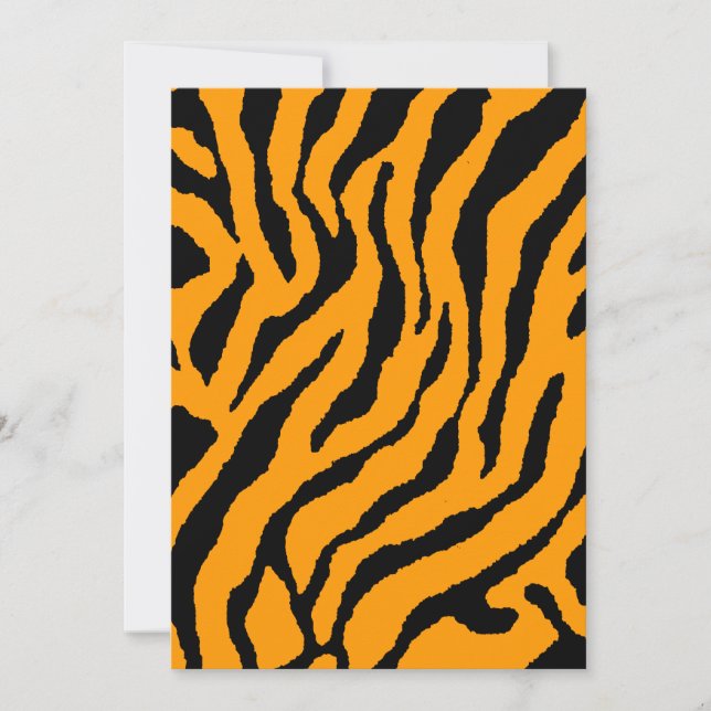 Corey Tiger 80er Tiger Streifen (Orange) (Vorderseite)