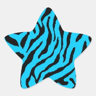 Corey Tiger 80er Tiger Streifen Stern-Aufkleber