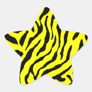 Corey Tiger 80er Tiger Streifen Stern-Aufkleber