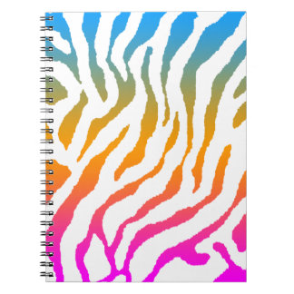 Corey Tiger 80er Tiger Stripes Multicolor Notizblock