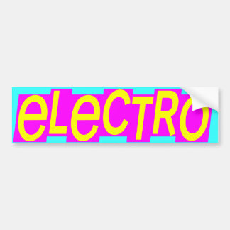 Corey Tiger 80er Vintag Electro Autoaufkleber
