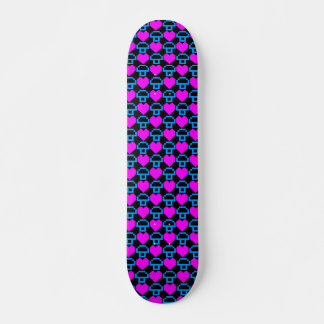 Corey Tiger 80er Vintag Gamer Hearts Mushrooms Skateboard