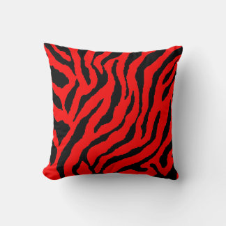 Corey Tiger 80er Vintag Neon Animal Stripes Kissen