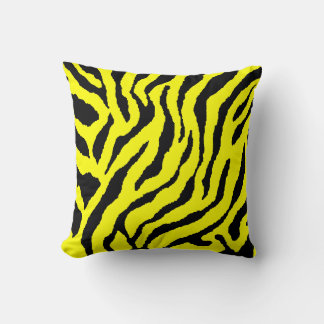 Corey Tiger 80er Vintag Neon Animal Stripes Kissen