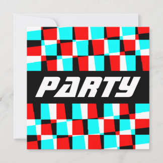 Corey Tiger 80er Vintag Op Art