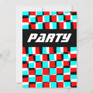 Corey Tiger 80er Vintag Op Art