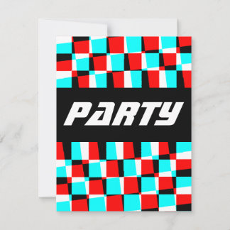 Corey Tiger 80er Vintag Op Art