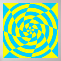 Corey Tiger 80er Vintag Op Art