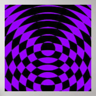 Corey Tiger 80er Vintag Op Art Poster