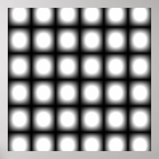 Corey Tiger 80er Vintag Op Art Poster
