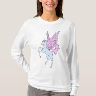 Corey Tiger 80er Vintag Pegasus Unicorn T-Shirt