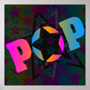 Corey Tiger 80er Vintag Pop Stars Poster