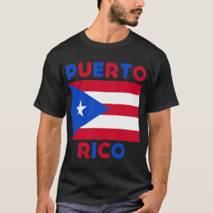 Corey Tiger 80er Vintag Puerto Rico Flag T-Shirt
