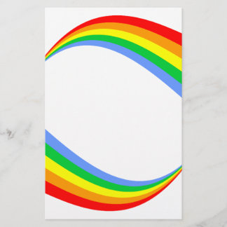 Corey Tiger 80er Vintag Rainbow Briefpapier