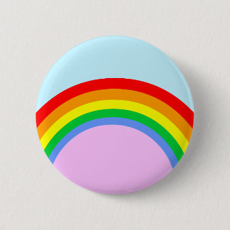 Corey Tiger 80er Vintag Rainbow Button