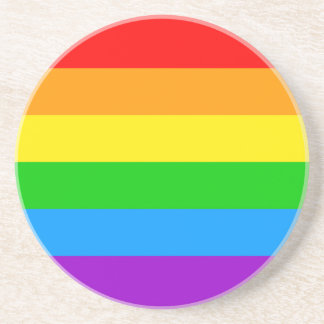 Corey Tiger 80er Vintag Rainbow Getränkeuntersetzer