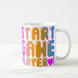 Corey Tiger 80er Vintag Start Game Player 1 Tasse