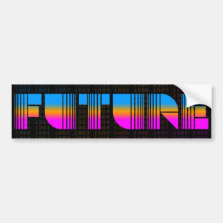 Corey Tiger 80er Vintag Style Future Autoaufkleber